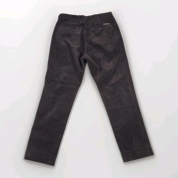 AG Adriano Goldschmied Solomon Slouchy Corduroy Pants Men’s 32 x 27 Dark Brown - Picture 3 of 10